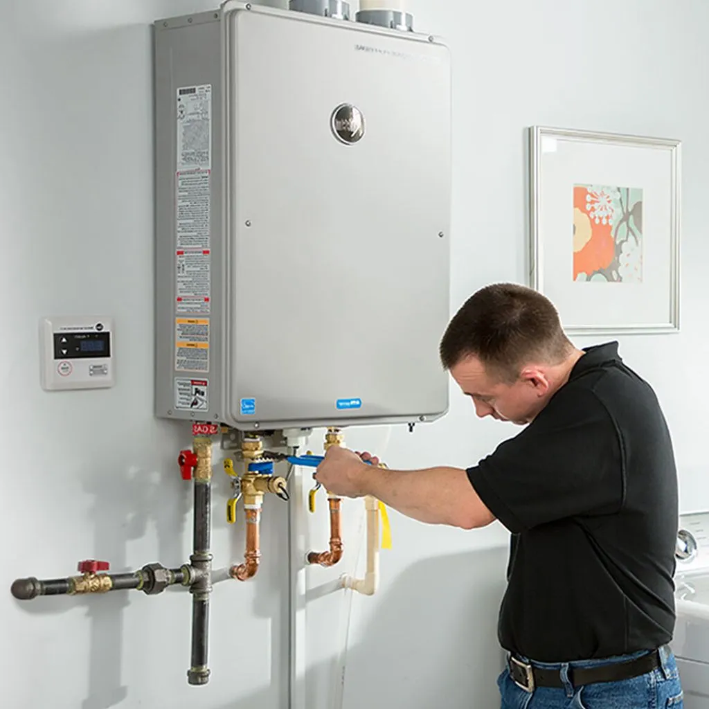 tankless water heater repair in Wall, TX